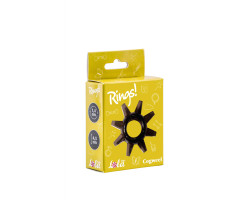 Эрекционное кольцо Rings Cogweel black 0114-91Lola-foto2
