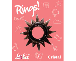 Эрекционное кольцо Rings Cristal black 0112-13Lola-foto2
