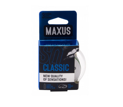 Презервативы классические MAXUS Classic №3 п/к 4272mx