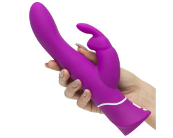 Вибратор G-точки Happy Rabbit Curves фиолетовый