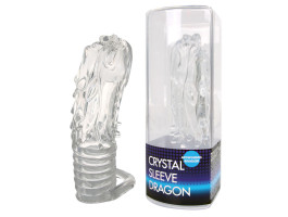 НАСАДКА ЗАКРЫТАЯ "CRYSTAL SLEEVE DRAGON" в форме дракона арт. EE-10101