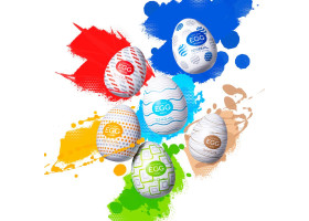 Мастурбатор-яйцо Tenga Egg Cubic-foto2