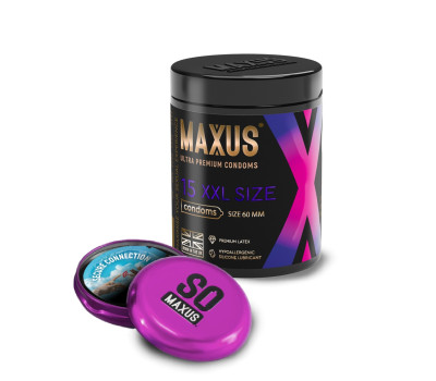 Презервативы MAXUS XXL гладкие №15 6205mx