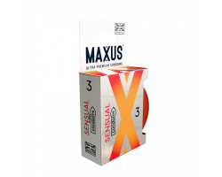 Презервативы гладкие анатомические MAXUS Sensual X-Edition №3 6809mx-foto2