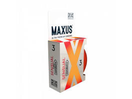 Презервативы гладкие анатомические MAXUS Sensual X-Edition №3 6809mx-foto2
