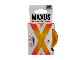 Презервативы гладкие анатомические MAXUS Sensual X-Edition №3 6809mx