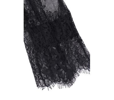 Amorelle бельё женское перчатки  гипюровые высокие Black Lace Gloves черные