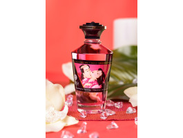 Масло для массажа Shunga Малиновое чувство, разогревающее, 100 мл-foto14