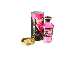 Масло для массажа Shunga Малиновое чувство, разогревающее, 100 мл-foto4