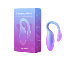 Вибратор Magic Motion Flamingo Max синий-foto2