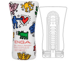 Мастурбатор Tenga Keith Haring Soft Case Cup-foto2