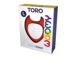Эрекционное кольцо Wooomy Toro L красное-foto2