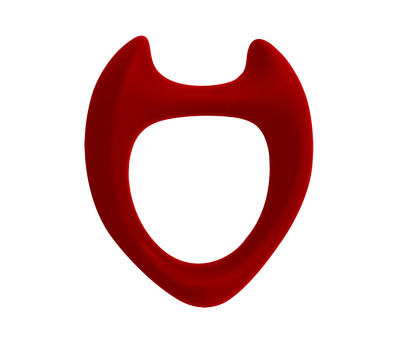 Эрекционное кольцо Wooomy Toro L красное