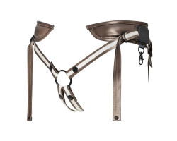 Пояс для страпона Strap-On-Me Harnais Leather Desirous, эко-кожа