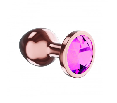 Анальная Пробка Diamond Quartz Shine S Розовое Золото 4023-01lola