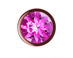 Анальная Пробка Diamond Quartz Shine S Розовое Золото 4023-01lola-foto3
