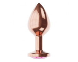 Анальная Пробка Diamond Quartz Shine S Розовое Золото 4023-01lola-foto2