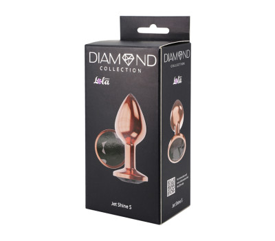 Анальная Пробка Diamond Jet Shine S Розовое Золото 4022-01lola