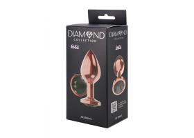 Анальная Пробка Diamond Jet Shine L Розовое Золото 4022-02lola-foto4