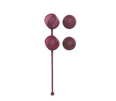Набор Сменных Вагинальных Шариков Love Story Valkyrie Wine Red 3013-02lola