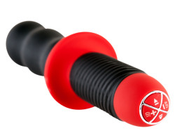 Вибратор с двойным мотором, черный-foto3