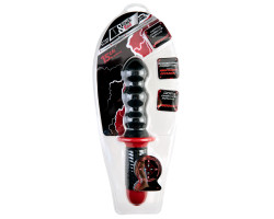 Вибратор с двойным мотором, черный-foto4