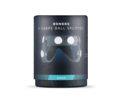 Эрекционное кольцо с разделителем яичек V-образной формы-foto7