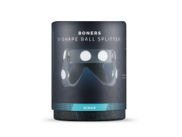 Эрекционное кольцо с разделителем яичек V-образной формы-foto7