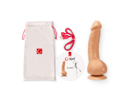 Gvibe Greal - супер-реалистичный вибратор из Bioskin, 22х3.7 см.-foto3