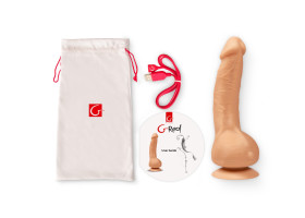 Gvibe Greal - супер-реалистичный вибратор из Bioskin, 22х3.7 см.-foto3