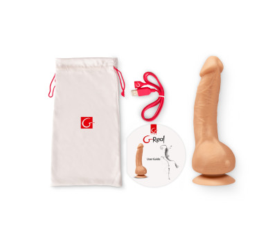 Gvibe Greal - супер-реалистичный вибратор из Bioskin, 22х3.7 см. Gvibe Greal - супер-реалистичный вибратор из Bioskin, 22х3.7 см.