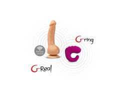 Gvibe Greal - супер-реалистичный вибратор из Bioskin, 22х3.7 см.-foto7