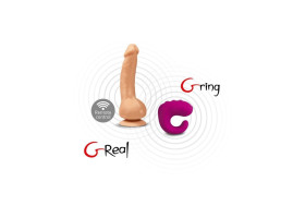 Gvibe Greal - супер-реалистичный вибратор из Bioskin, 22х3.7 см.-foto7