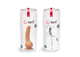 Gvibe Greal - супер-реалистичный вибратор из Bioskin, 22х3.7 см.-foto2