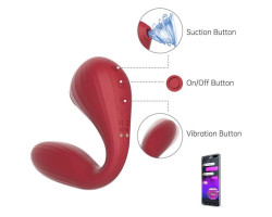 Вибратор Magic Motion Bobi красный-foto2