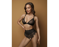 Высокие трусики с кружевом шантильи и пикантными вырезами (Easy to love) (S/M (42-44))-foto3