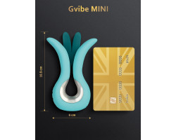 Универсальный мини-вибратор Gvibe mini, 10.5 см Tiffany Mint Gift Box-foto3