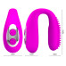 Вибромассажёр MABEL, L 55 мм, D 23x19x18 мм, 7 режимов вибрации, цвет фиолетовый