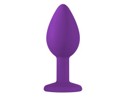 Анальная пробка Emotions Cutie Small Purple light blue crystal 4011-03Lola-foto4