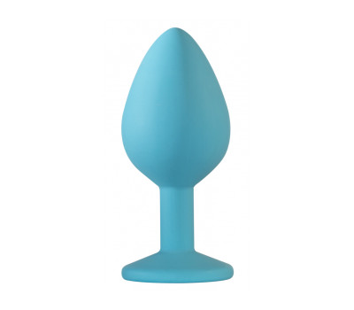 Анальная пробка Emotions Cutie Medium Turquoise pink crystal 4012-03Lola