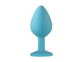 Анальная пробка Emotions Cutie Medium Turquoise light purple crystal 4012-04Lola