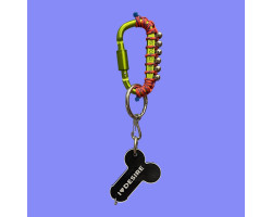 Брелок "I love Desire" в ассортименте с подвесом model-01 (зеленый с бусинами)-foto6