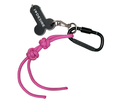 Брелок "I love Desire" в ассортименте с подвесом model-05 (черный с тонким розовым шнуром) Брелок "I love Desire" в ассортименте с подвесом model-05 (черный с тонким розовым шнуром)