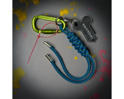 Брелок "I love Desire" в ассортименте с подвесом model-03 (зеленый с синим шнуром)-foto5