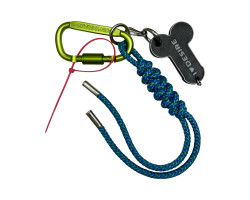 Брелок "I love Desire" в ассортименте с подвесом model-03 (зеленый с синим шнуром)