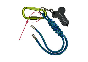 Брелок "I love Desire" в ассортименте с подвесом model-03 (зеленый с синим шнуром)