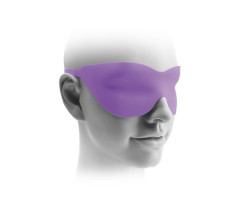 Вибронасадка с присоской Elite 7" + маска фиолетовый-foto2