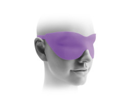 Вибронасадка с присоской Elite 7" + маска фиолетовый-foto2