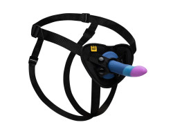 Страпон Romp Piccolo Pegging Kit: фаллоимитатор + пояс