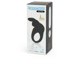 Эрекционное кольцо Happy Rabbit с вибрацией, черное-foto5